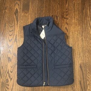 Crewcuts Dark Blue Quilted Vest